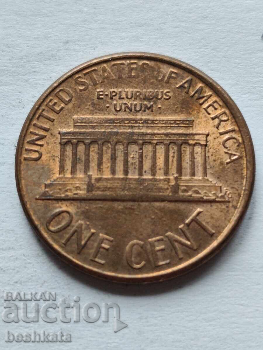 USA - 1 Cent (1988 D) with price € 0.10 | 0.20 BGN