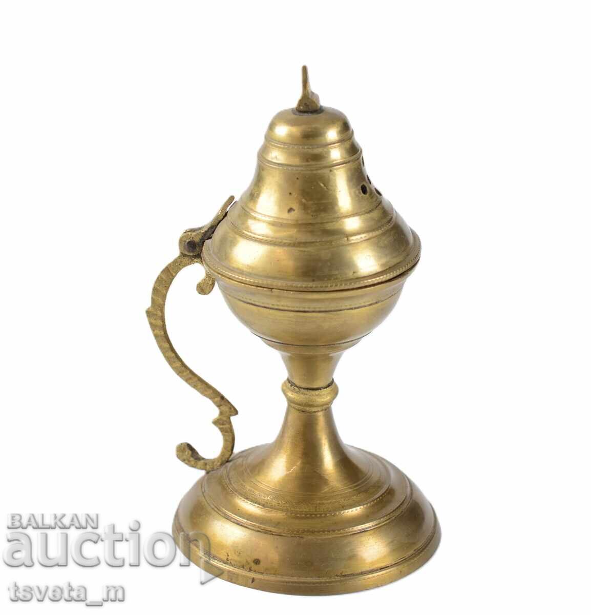 Δημοπρασία Αντίκα μπρούτζινο καντήλι