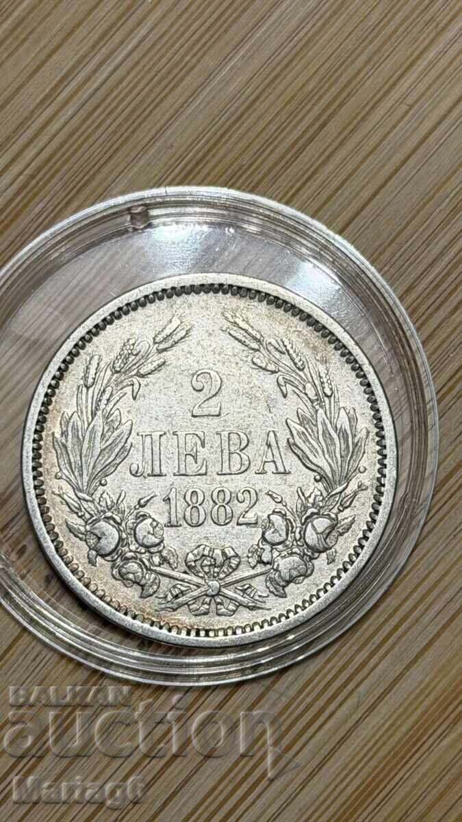 2 lei 1882 leuți