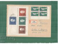 Germania RFG 1960 Mi bloc 4, 576 pătrate! călătorit nK2