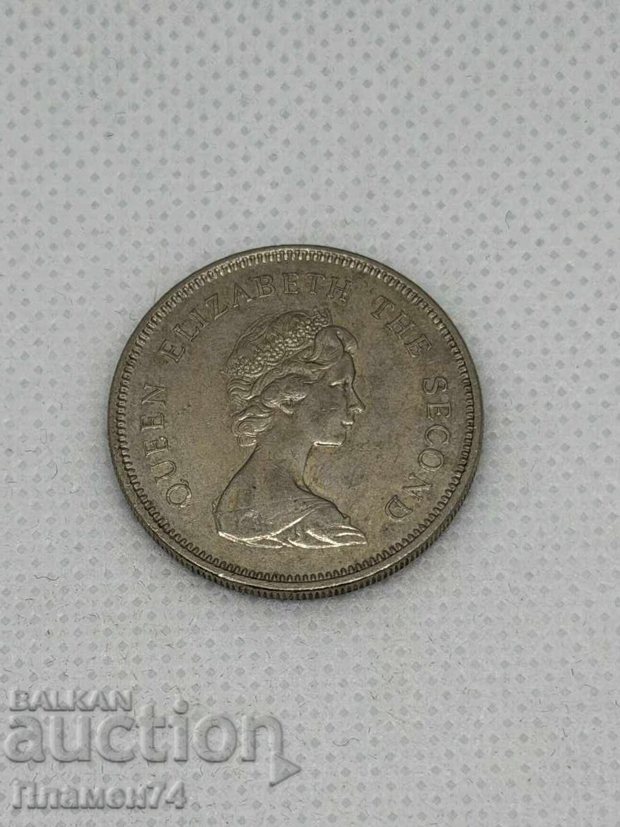 1 dolar 1980 Hong Kong cu preț € 1.00 | 1.96 BGN