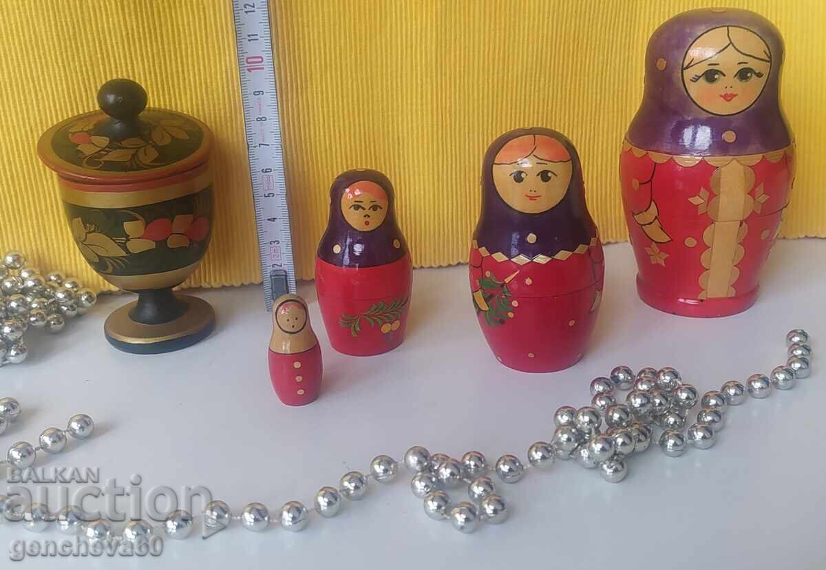 Russian Matryoshka Doll and Box Russian Matryoshka Doll and Box