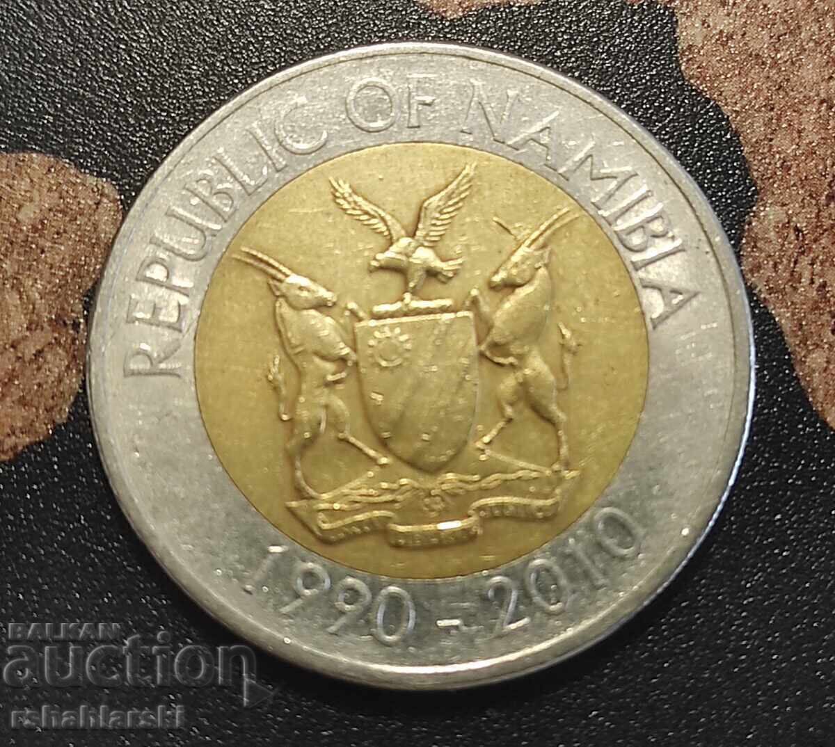 Monedă Namibia/Comemorativă/ 10 dolari, 2010 cu preț € 2.50 | 4.89 BGN Monedă Namibia/Comemorativă/ 10 dolari, 2010 cu preț € 2.50 | 4.89 BGN