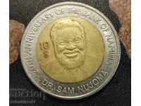 Monedă Namibia/Comemorativă/ 10 dolari, 2010