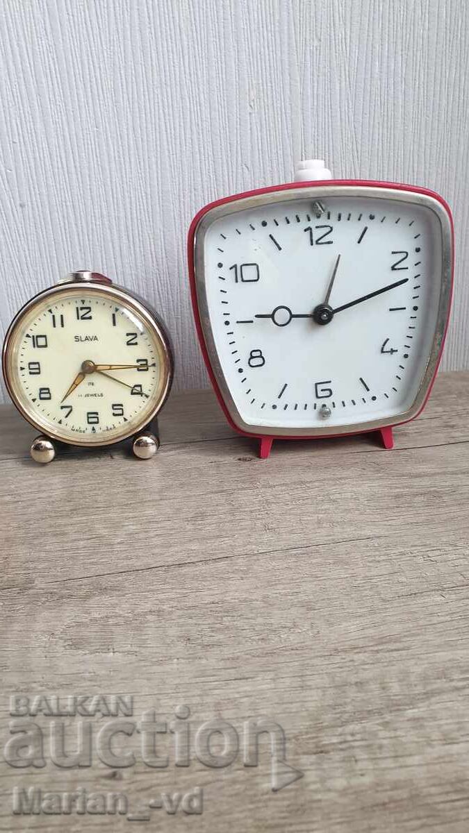 Lot de 5 ceasuri deșteptătoare vechi - 5