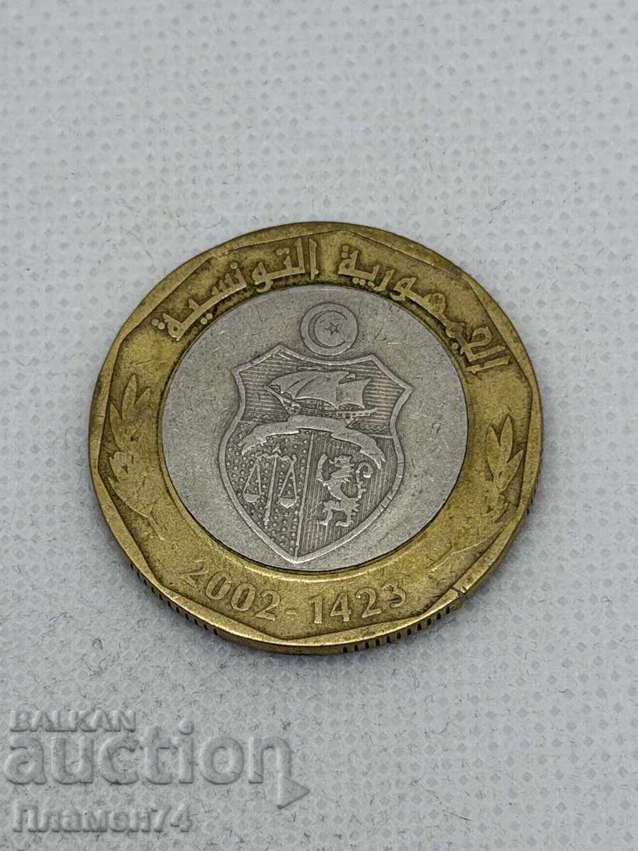 5 Dinar 2002 Tunisia Habib Bourguiba with price € 3.00 | 5.87 BGN 5 Dinar 2002 Tunisia Habib Bourguiba with price € 3.00 | 5.87 BGN