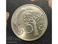 Monedă Namibia 50 cenți, 2022