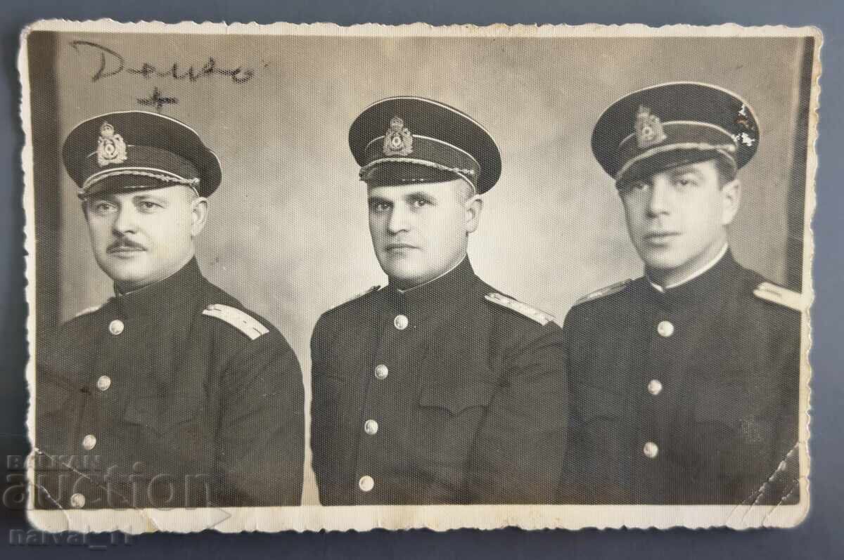 Fotografie veche militară, card Fotografie veche militară, card