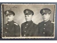 Fotografie veche militară, card