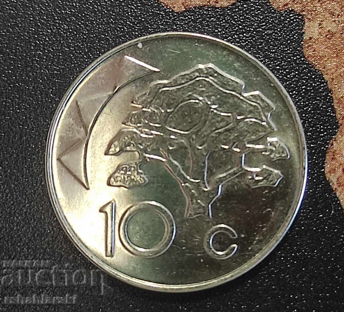 Монета Намибия 10 цента , 2024