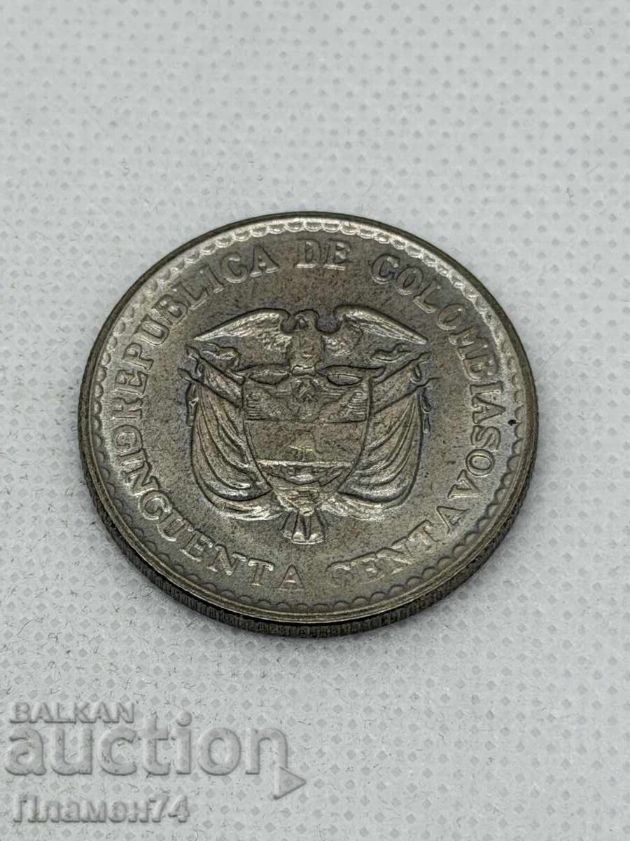 50 λεπτά 1965 Κολομβία Χόρχε Ελιέσερ Γαϊτάν