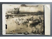 Fotografie veche militară, card