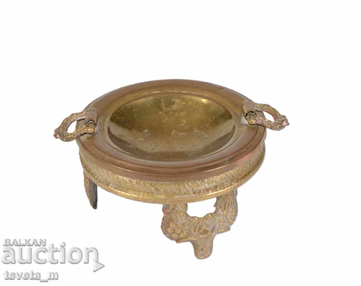 Старинна бронзова поставка Старинна бронзова поставка