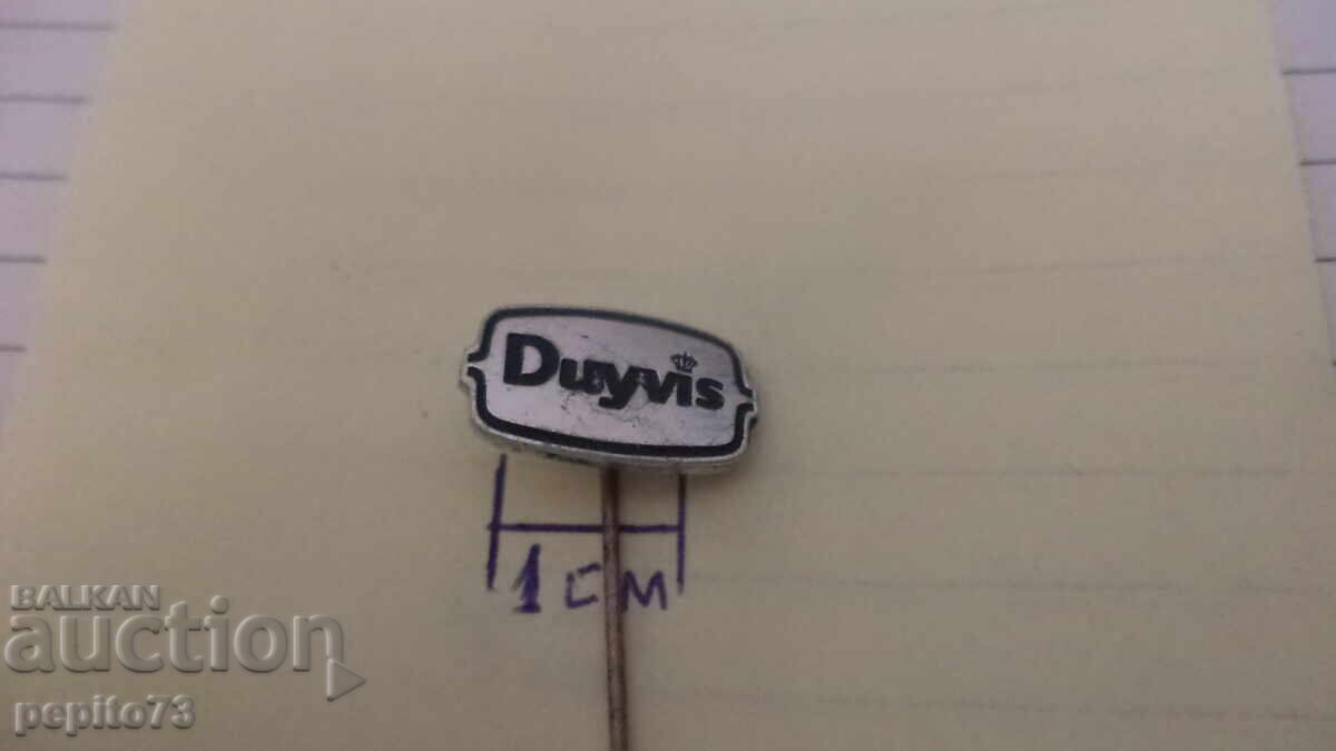 Διαφημιστικό σήμα, Duyvis, μάρκα ξηρών καρπών με τιμή € 1.00 | 1.96 BGN