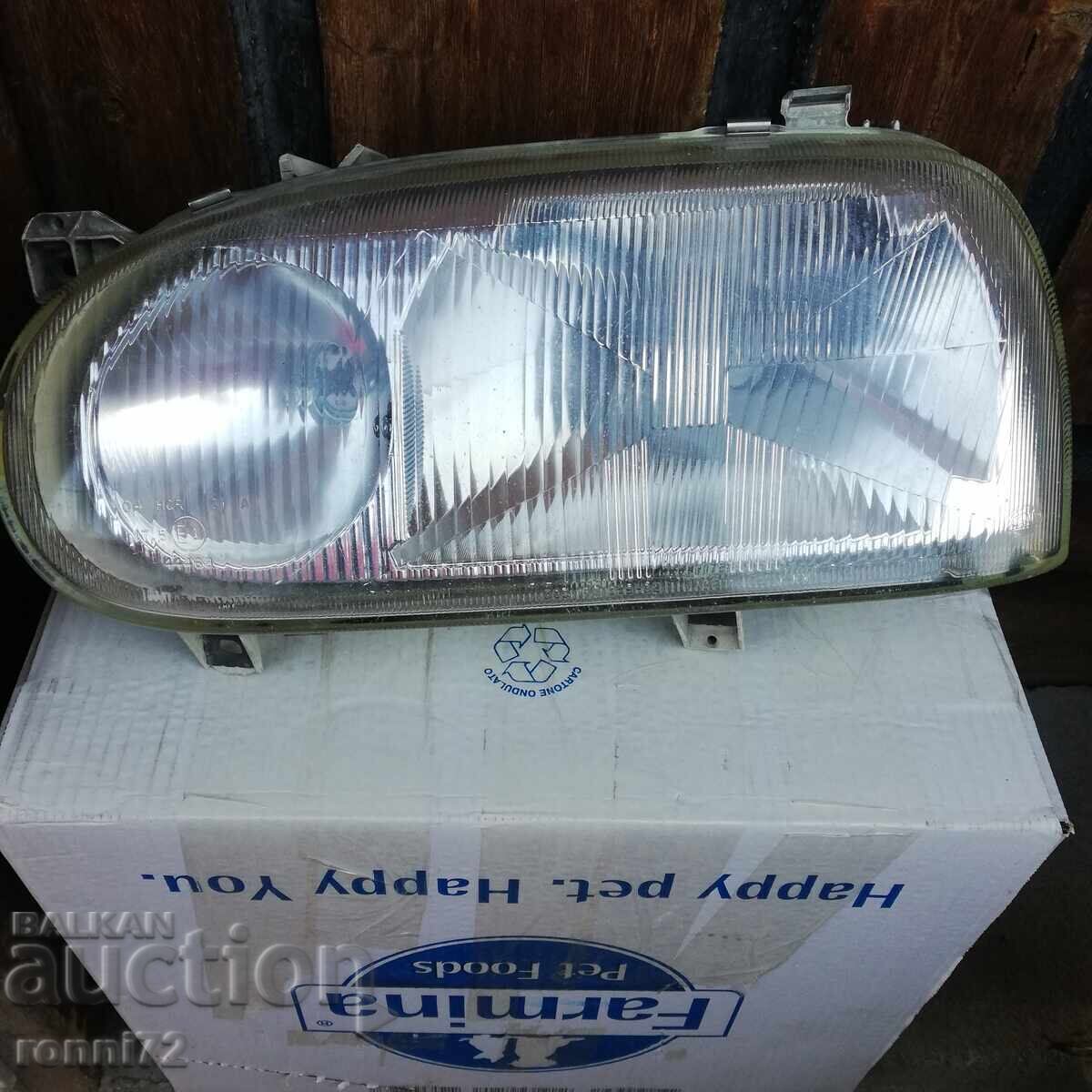 Faruri în două secțiuni pentru Golf 3. Hella