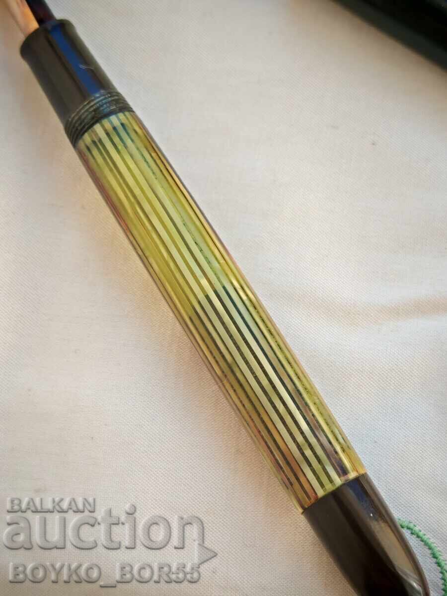 RARE Original German Pen Pelikan 400 Gold Nib 585 - 5 RARE Original German Pen Pelikan 400 Gold Nib 585 - 5