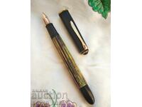 RARE Original German Pen Pelikan 400 Gold Nib 585