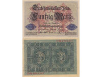 tino37- ГЕРМАНИЯ - 50 МАРКИ - 1914г- AU