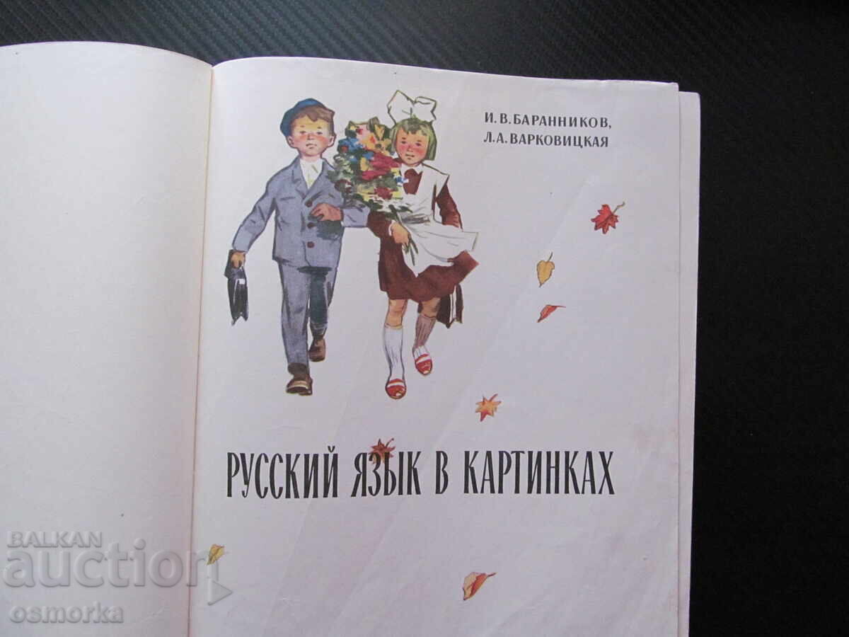 Limba rusă în imagini. Limbă rusă în imagini, familie cu preț € 10.00 | 19.56 BGN