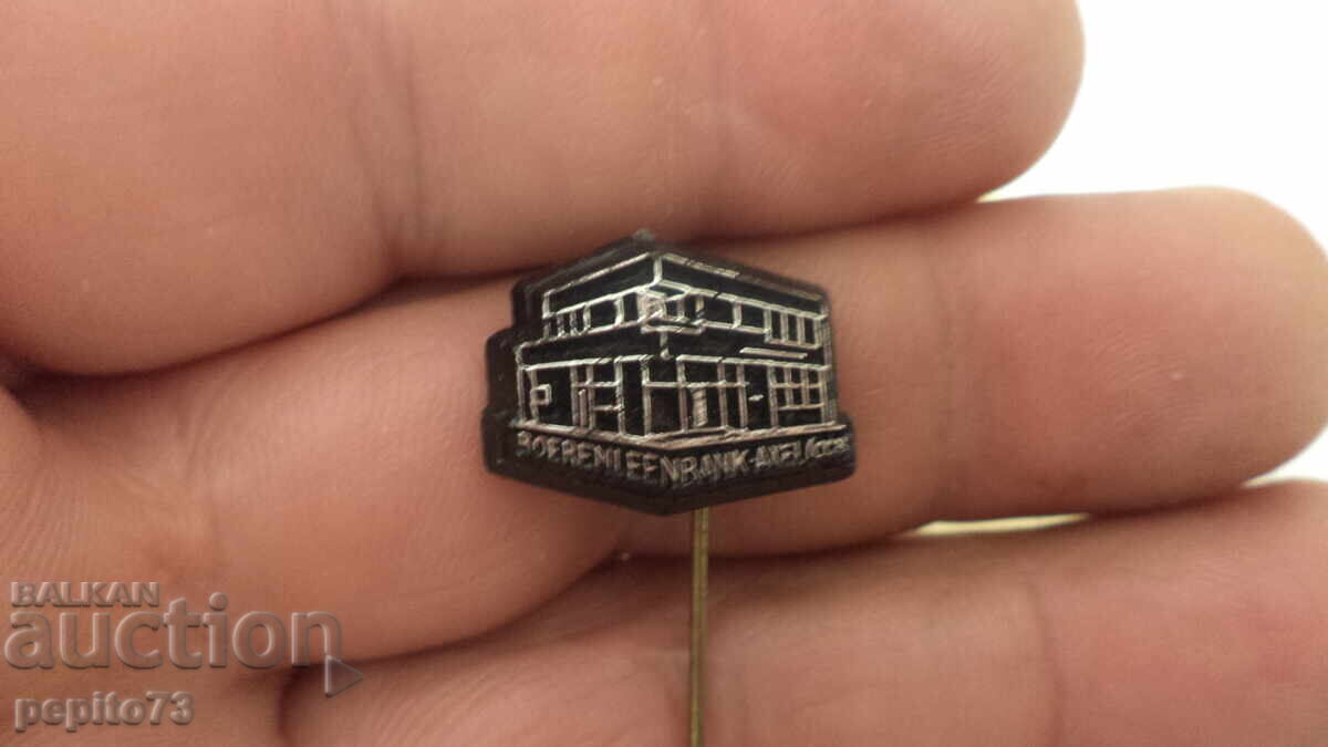 Semn de reclamă, Boerenleenbank, bancă cooperatistă