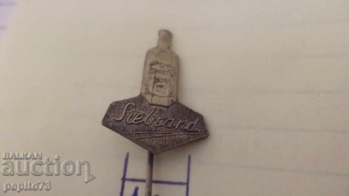 Znachka reklamna, Siebrand, marcă băuturi cu preț € 2.00 | 3.91 BGN