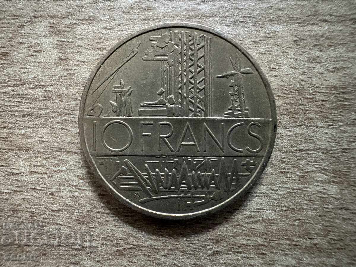 Franța - 10 franci (1976) Franța - 10 franci (1976)