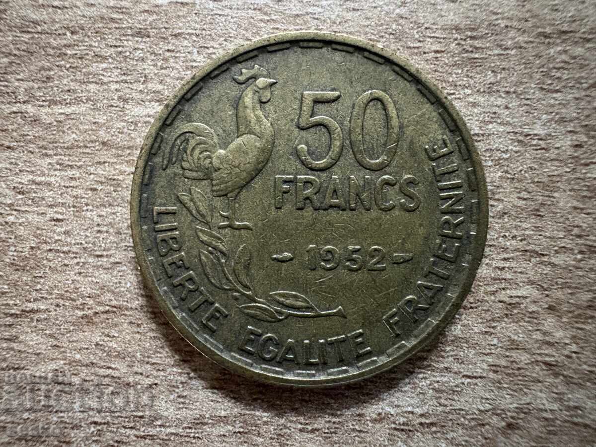 Franța - 50 franci (1952)