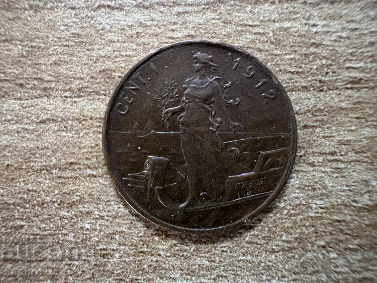 Italia - 1 centesimo (1912)