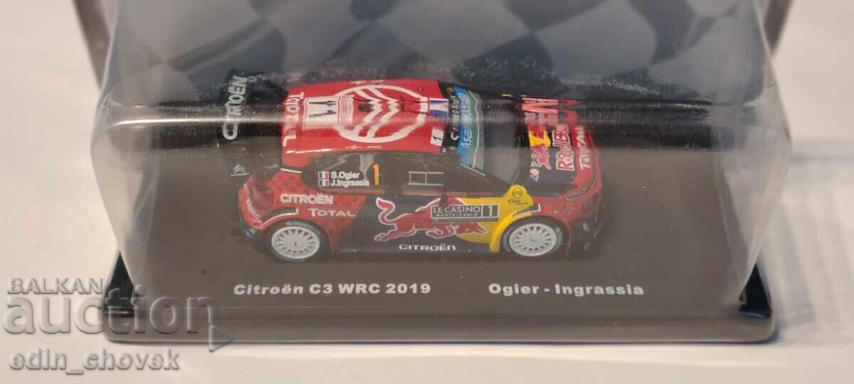1/43 CITROEN C3 WRC Ogier Ingrassia Rallye Monte Carlo Nouă