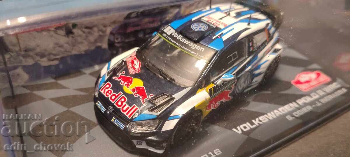 1/43 Eaglemoss VOLKSWAGEN POLO R WRC Monte Carlo 2016 New with price € 17.00 | 33.25 BGN