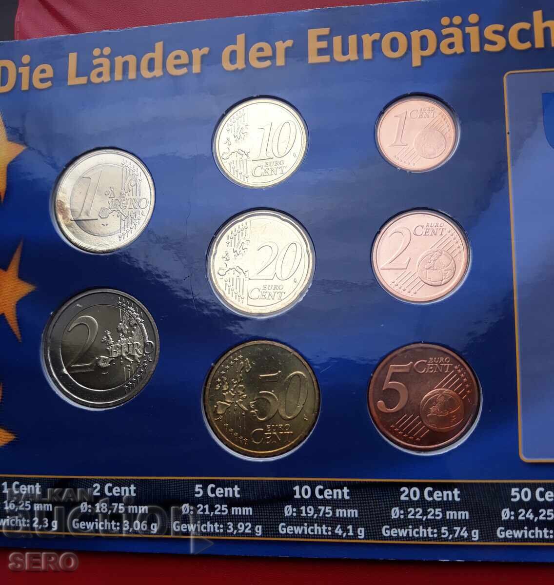 Irlanda - SET 2002-2008 de la 8 euro monede cu preț € 16.00 | 31.29 BGN