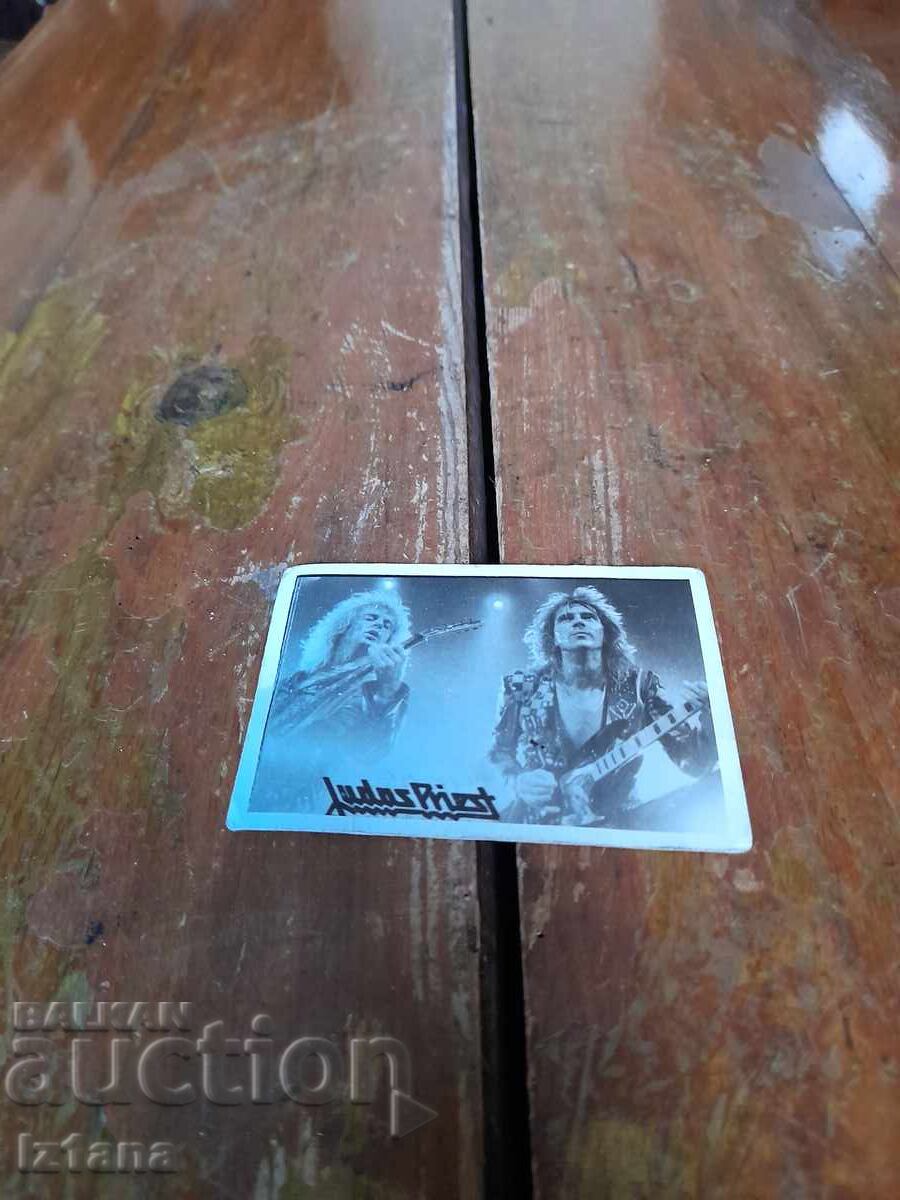 Old photo, postcard Judas Priest