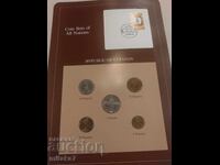 Set of coins and postage stamp, Lebanon