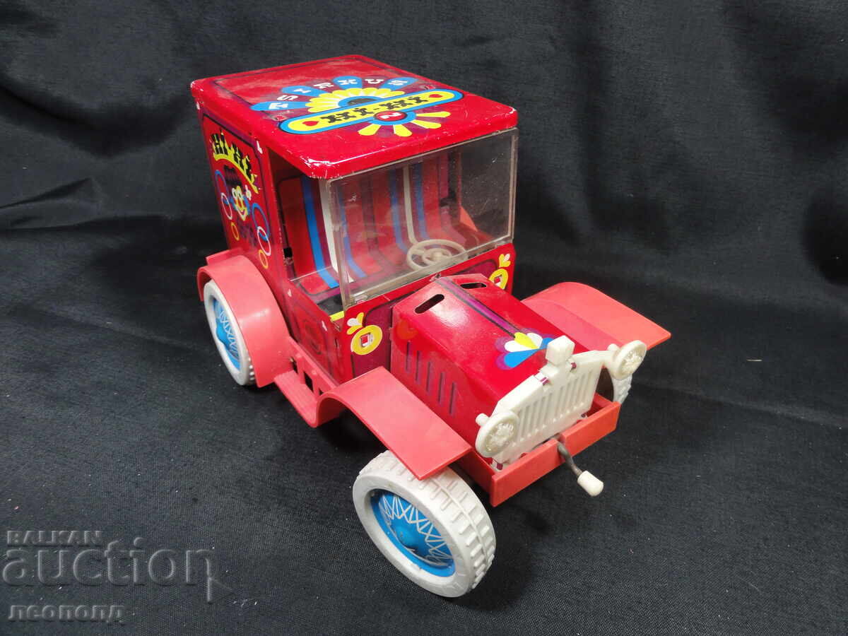 Licitație BZTS STARA RETRO SOTS JUCĂRIE METALICĂ MAȘINĂ HI-HI NORMA