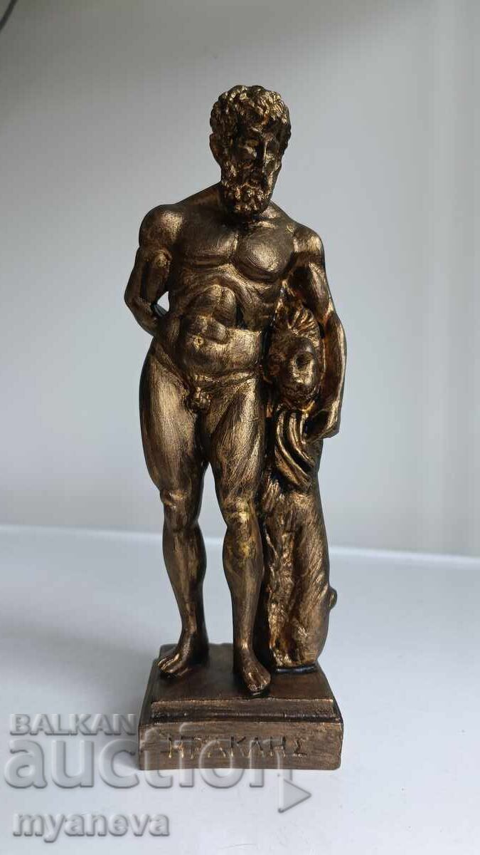 Hercule în repaus, rezemat de Leul din Nemea - 5
