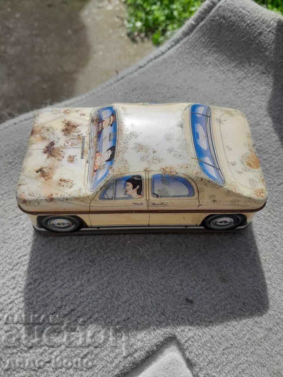 Cutie de tablă englezească Rover 1982 Ian Logan Colecționabilă