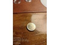 Куриоз 20 стотинки 1999 г.