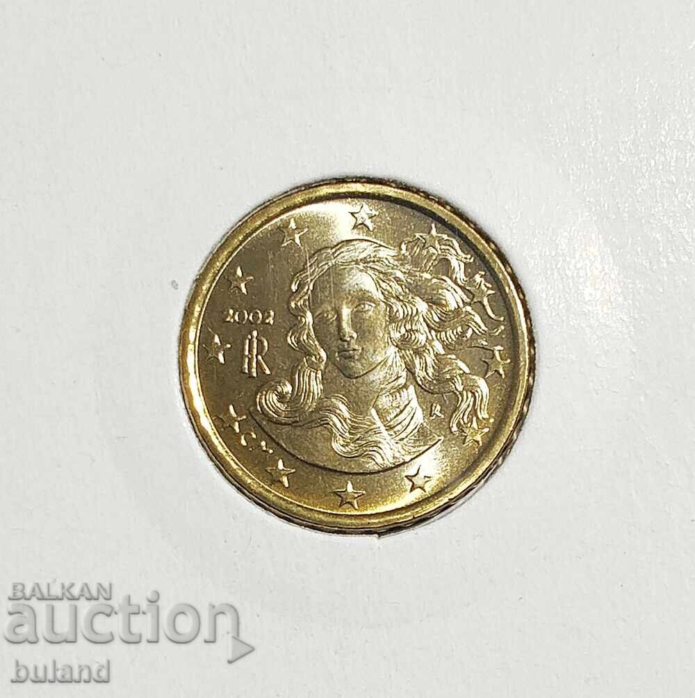 Italia UNC Monedă Euro 10 Cenți 2002 Euro Cent Italy Euro Italia UNC Monedă Euro 10 Cenți 2002 Euro Cent Italy Euro
