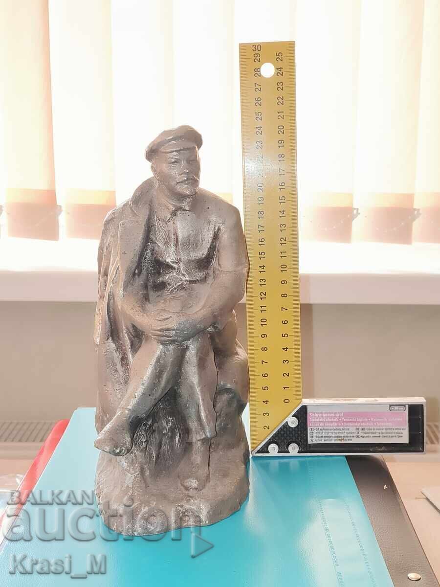 Very realistic and rare metal statuette of Lenin with price € 240.00 | 469.40 BGN