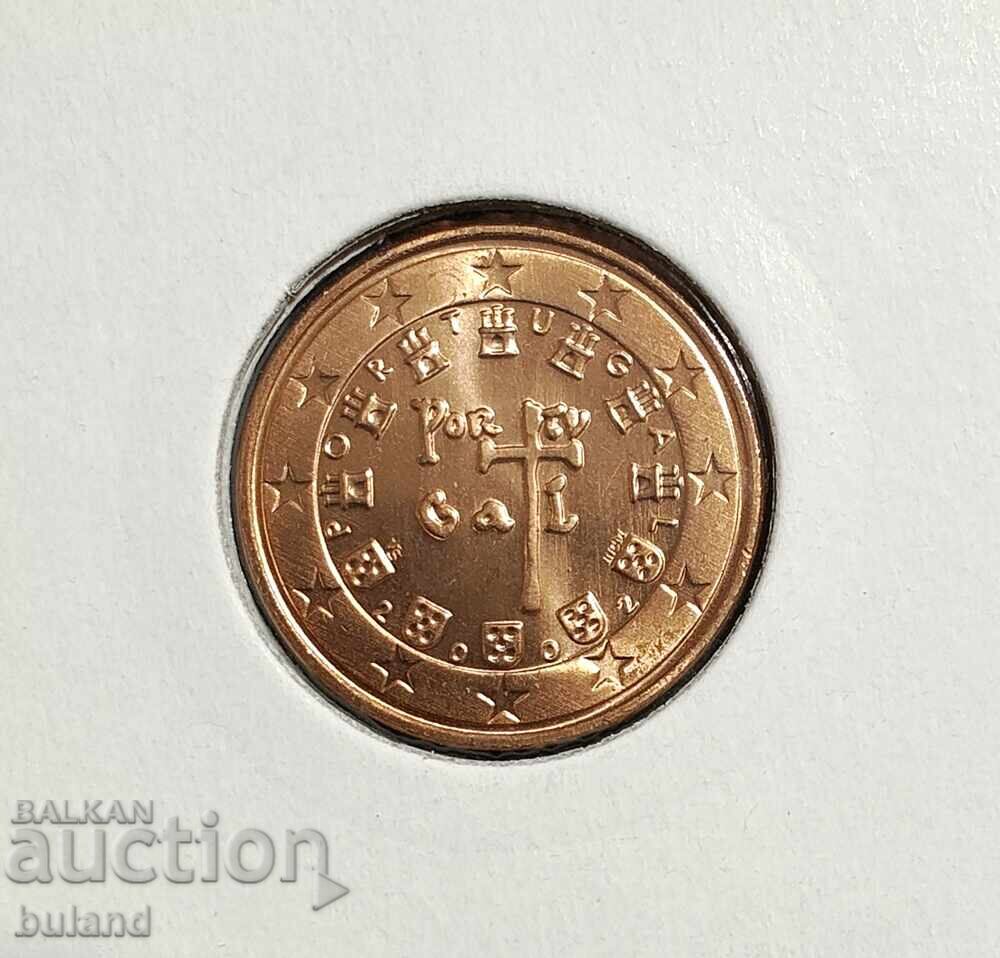 Portugal UNC Euro Coin 5 Cent 2002 Euro Cent Portugal