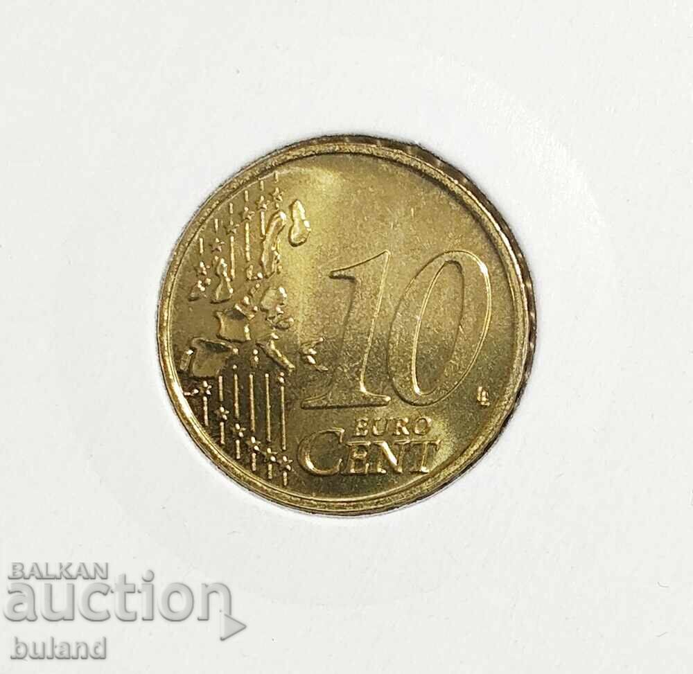 Βέλγιο UNC Ευρώ-νόμισμα 10 Λεπτά 2001 Euro Cent Belgium Ευρώ με τιμή € 4.50 | 8.80 BGN