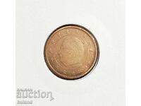 Белгия UNC Евромонета 2 Цента 2000 Euro Cent Belgium Евро