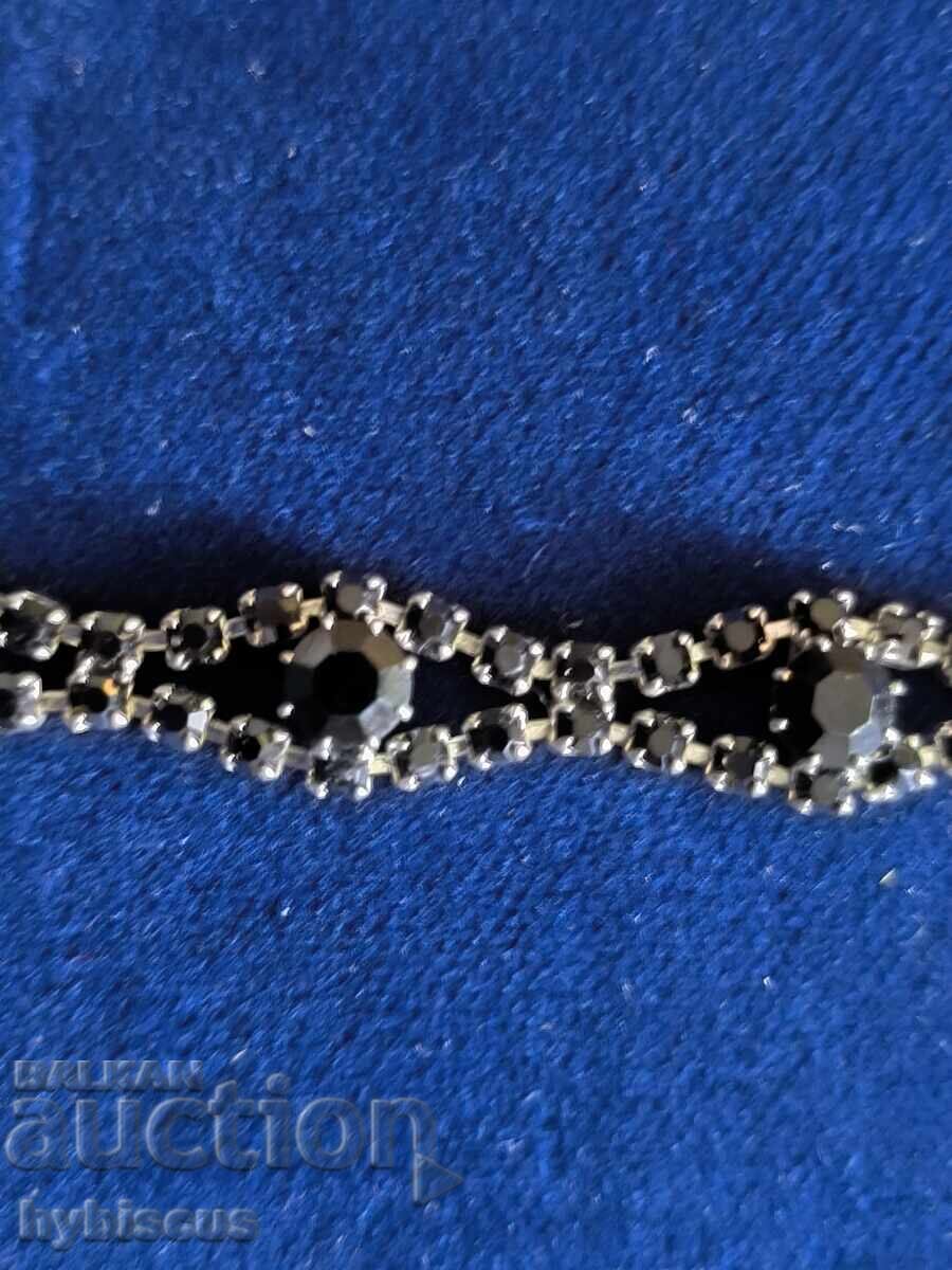 Παράδοση Παλαιό βραχιόλι Ιταλίας με βεζουβιανίτη, αγορασμένο στην Ιταλία στον Βεζούβιο