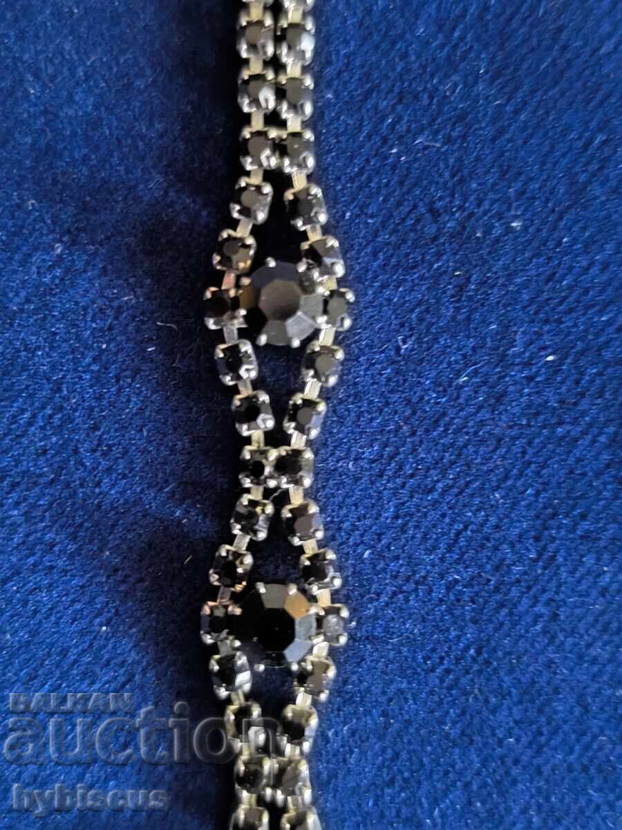 Παλαιό βραχιόλι Ιταλίας με βεζουβιανίτη, αγορασμένο στην Ιταλία στον Βεζούβιο