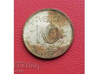 Suedia-10 Jore 1957-argint