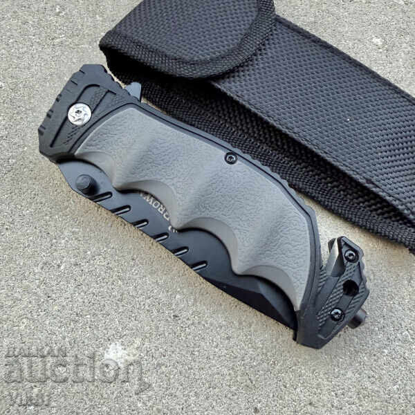 Licitație Cuțit tactic pliabil semiautomat BROWNING USA, mâner-g
