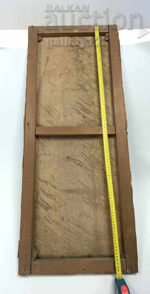 Παλιός πίνακας λάδι σε καμβά 100/41 εκ - 6 Παλιός πίνακας λάδι σε καμβά 100/41 εκ - 6