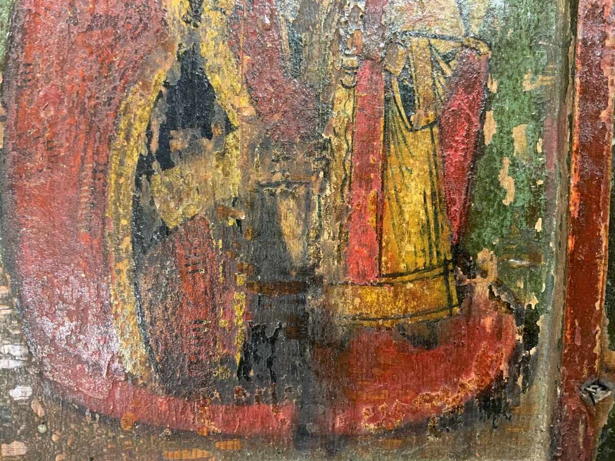 Licitație Icoană de casă renascentistă triptic Tryavna secolul al XIX-lea