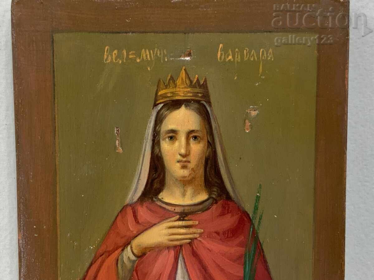 Icoană veche țaristă Rusia argint marcaje 84 pictată - 1870 - 7 Icoană veche țaristă Rusia argint marcaje 84 pictată - 1870 - 7