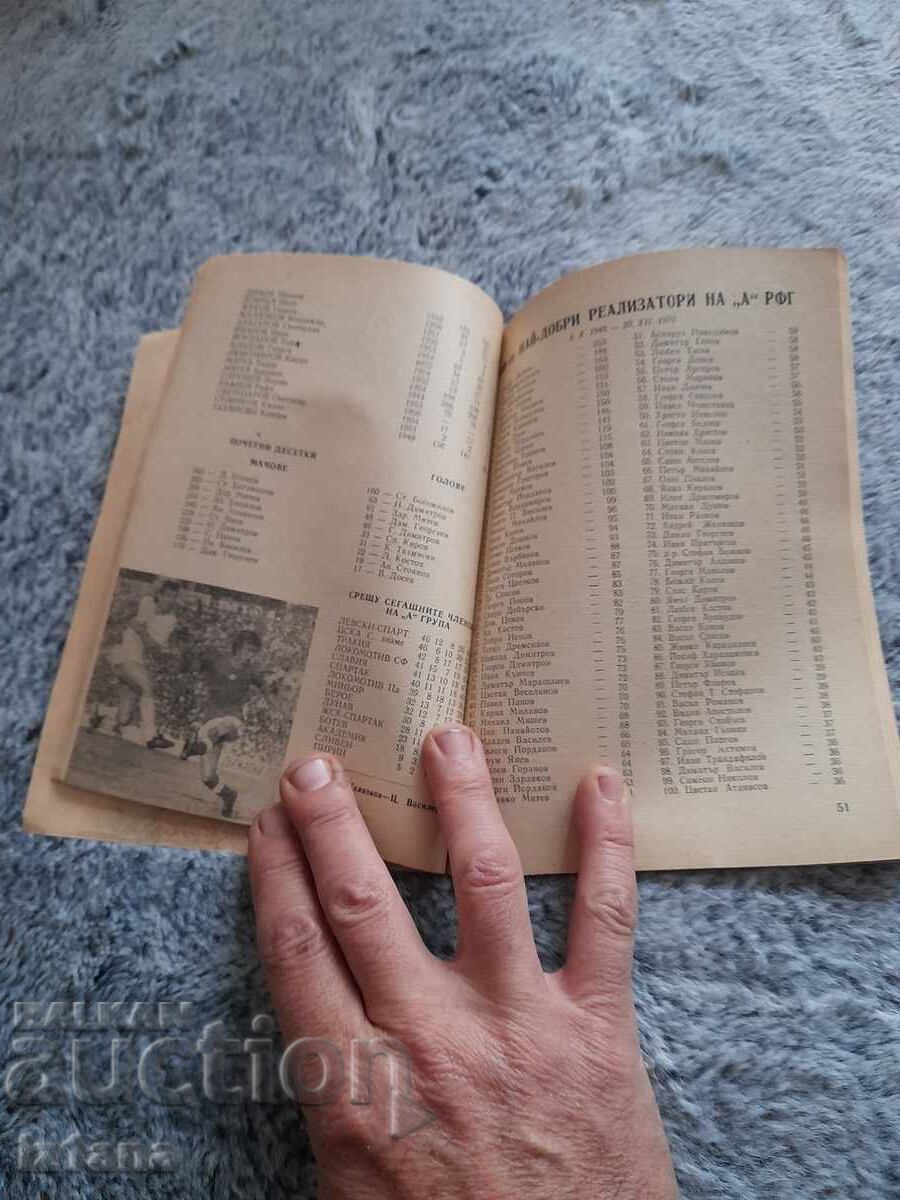 Licitație Program vechi de fotbal Fotbal 76